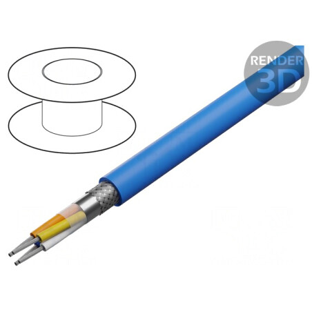 Cablu Ethernet Feroviar Exterior 5e Cu | Electronic-mag.ro | Componente Electronice