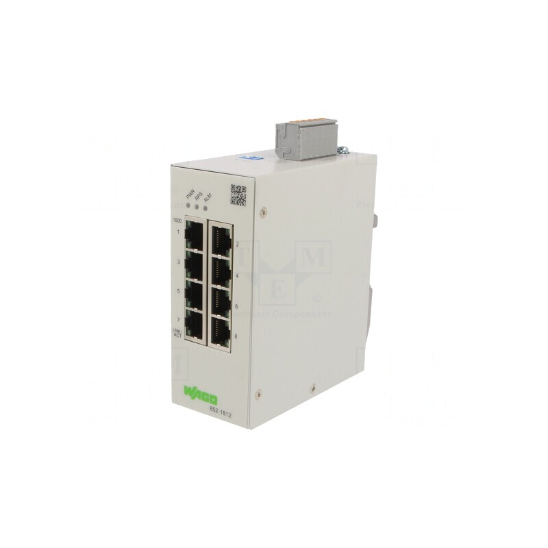Switch Ethernet Administrabil 8 Porturi RJ45 24-48VDC | Electronic-mag.ro | Componente Electronice Switch Ethernet Administrabil 8 Porturi RJ45 24-48VDC | Electronic-mag.ro | Componente Electronice