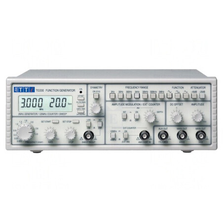 Generator de Funcții 3MHz LCD 4 Cifre TG330 | Electronic-mag.ro | Componente Electronice
