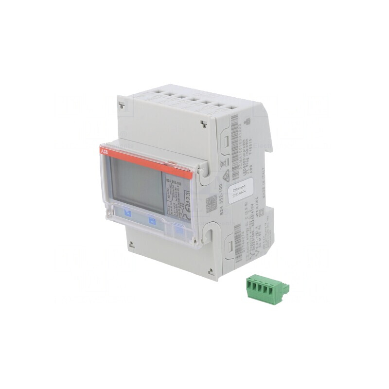 Contor Digital 3-Fazic pentru Șină DIN cu LCD | Electronic-mag.ro | Componente Electronice