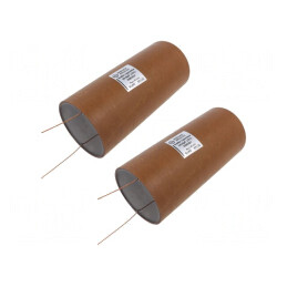 Condensator cupru-polipropilenă-hârtie 10uF 600VDC ±5% THT | Electronic-mag.ro | Componente Electronice