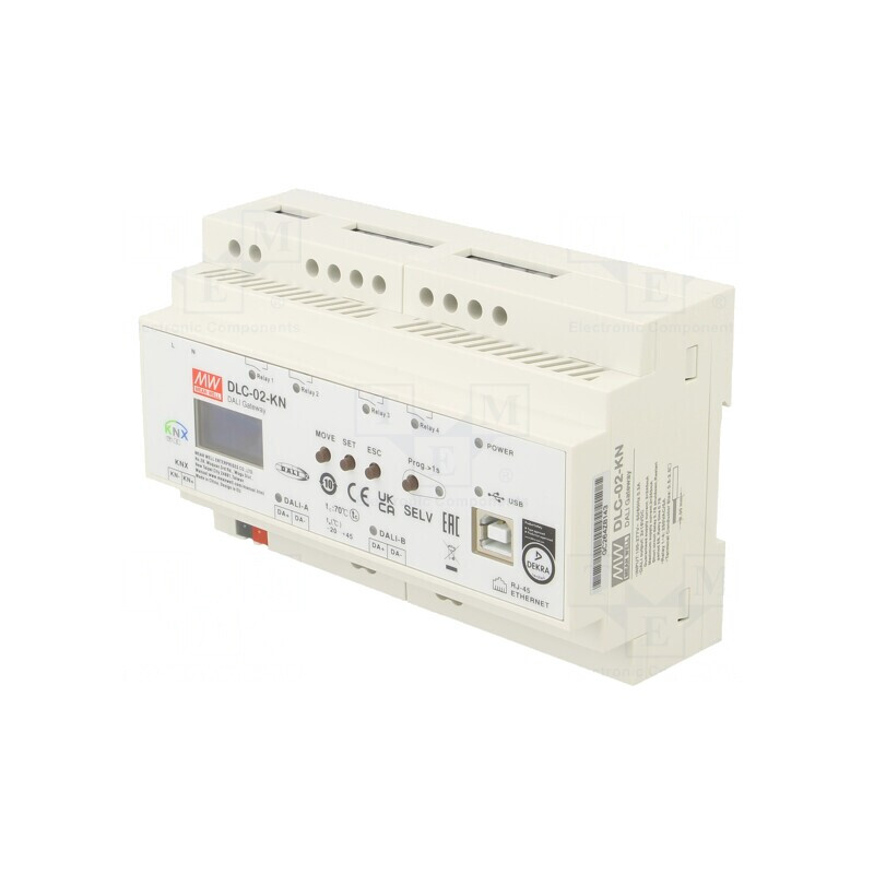 Poartă KNX/DALI pentru Şină DIN Exterior | Electronic-mag.ro | Componente Electronice