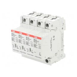 Limitator de Supratensiuni Tip 1 2 Poli 80kA OVR T1-T2 3N 12.5-275S P QS | Electronic-mag.ro | Componente Electronice