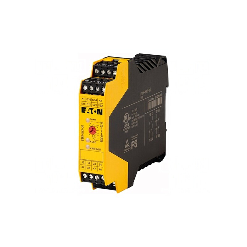 Releu de Siguranță ESR5 24VDC 4 Intrări pentru Șină DIN | Electronic-mag.ro | Componente Electronice