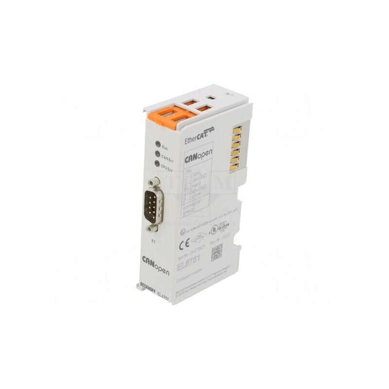 CANopen Master Terminal D-Sub 9pin IP20 EL6751 | Electronic-mag.ro | Componente Electronice