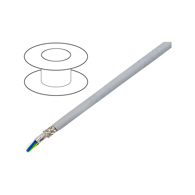 Cablu EcoCable Mini 10x22AWG gri închis 30,5m 300V | Electronic-mag.ro | Componente Electronice Cablu EcoCable Mini 10x22AWG gri închis 30,5m 300V | Electronic-mag.ro | Componente Electronice