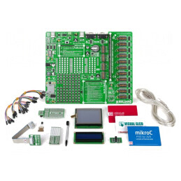 Kit Dezvoltare Microchip AVR MIKROLAB | Electronic-mag.ro | Componente Electronice