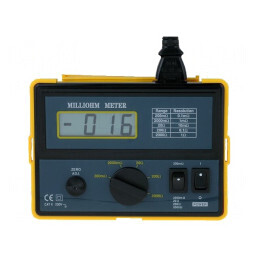 Miliohmetru LCD 0,1-2kΩ Ștecher EU | Electronic-mag.ro | Componente Electronice