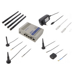Router LTE GNSS 256MB 132x44.2x95.1mm RUTX12 | Electronic-mag.ro | Componente Electronice