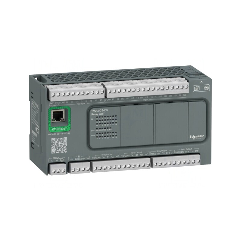 Controler Programabil PLC TM200CE40R 16OUT 24IN IP20 Releu | Electronic-mag.ro | Componente Electronice