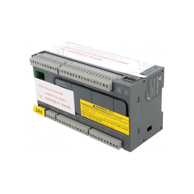 Controler Programabil PLC 24VDC 16 OUT 24 IN IP20 TM200CE40T | Electronic-mag.ro | Componente Electronice
