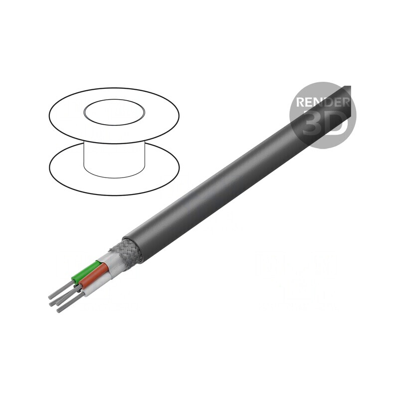 Cablu Xtra Guard 1 4x22AWG PVC Gri 30,5m | Electronic-mag.ro | Componente Electronice Cablu Xtra Guard 1 4x22AWG PVC Gri 30,5m | Electronic-mag.ro | Componente Electronice