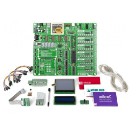 Kit Dezvoltare Microchip PIC DSPIC PIC24 MIKROLAB | Electronic-mag.ro | Componente Electronice