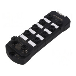 Switch Ethernet 8 Porturi Neadministrabil 18-30VDC M12 | Electronic-mag.ro | Componente Electronice