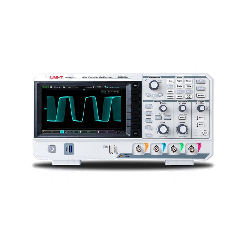 Osciloscop Digital 4 Canale 100MHz 7" LCD | Electronic-mag.ro | Componente Electronice