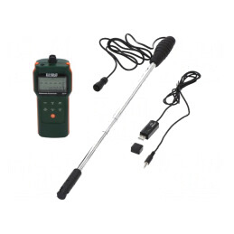 Termoanemometru LCD 0,5-20m/s 0,1-99,9%RH Iluminare | Electronic-mag.ro | Componente Electronice
