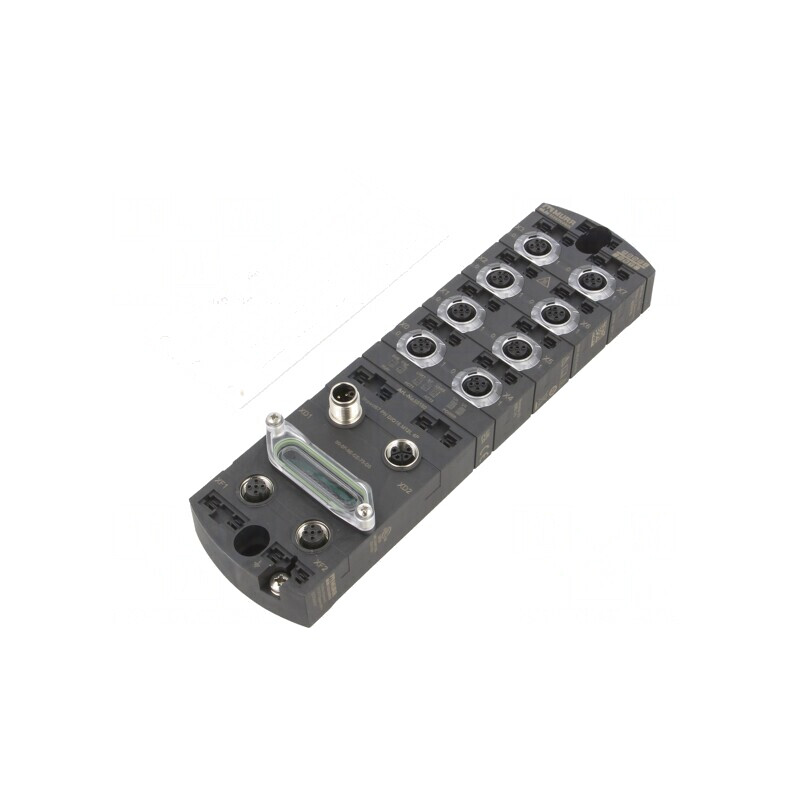 Interfață rețea IP67 Ethernet 24VDC 37x63x225mm | Electronic-mag.ro | Componente Electronice