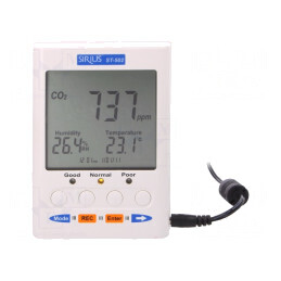 Aparat de Măsură CO2, Temperatura și Umiditate cu LCD ST-502 | Electronic-mag.ro | Componente Electronice