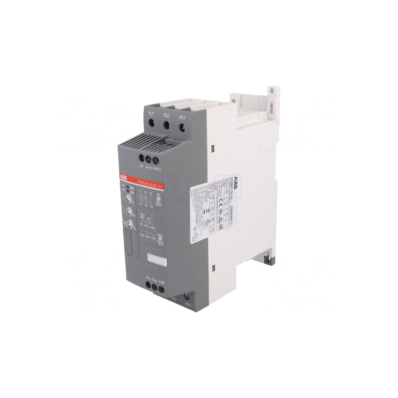 Softstart pentru Șină DIN 22kW 45A 208-600VAC | Electronic-mag.ro | Componente Electronice