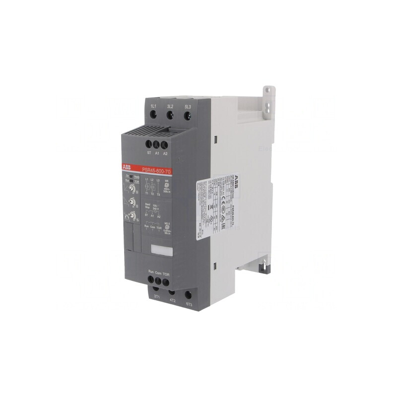 Softstart pentru șină DIN 22kW 45A 208-600VAC | Electronic-mag.ro | Componente Electronice