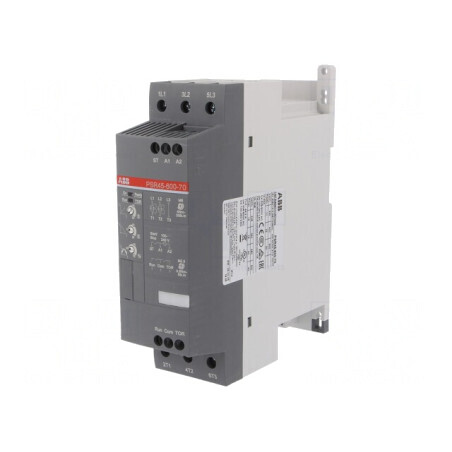 Softstart pentru șină DIN 22kW 45A 208-600VAC | Electronic-mag.ro | Componente Electronice
