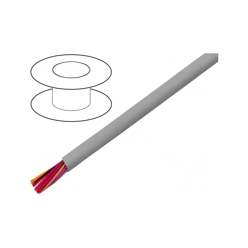 Cablu EcoCable Mini neecranat 30,5m 300V | Electronic-mag.ro | Componente Electronice