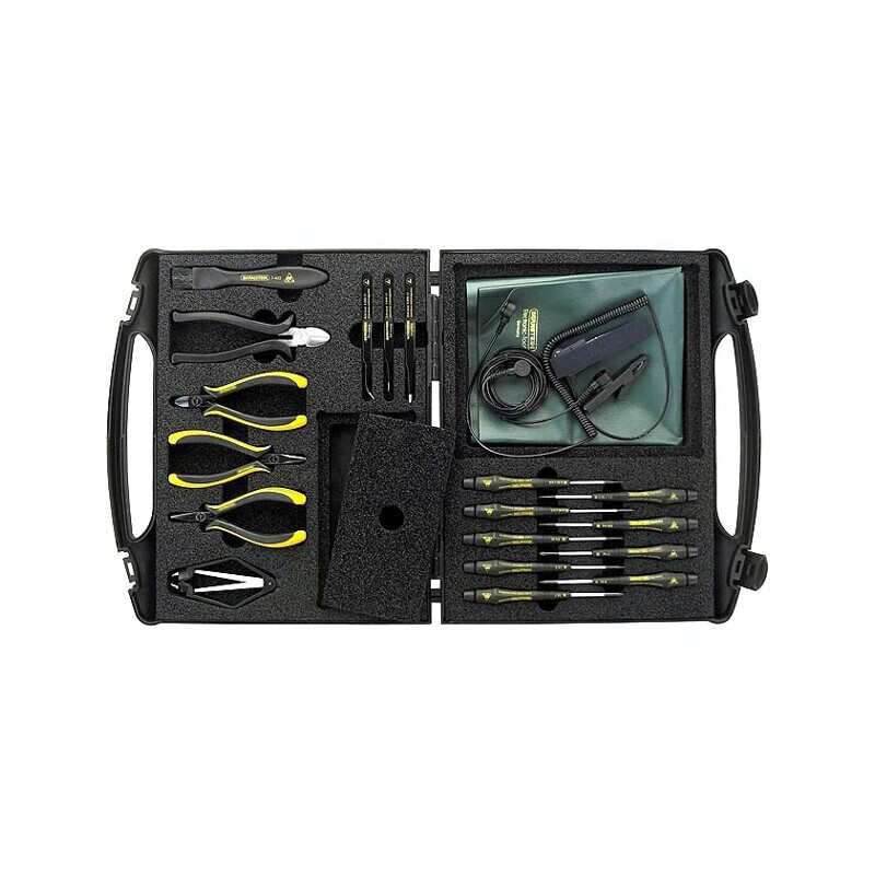 Set ESD cu Valijoară - 19 Piese | Electronic-mag.ro | Componente Electronice