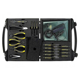 Set ESD cu Valijoară - 19 Piese | Electronic-mag.ro | Componente Electronice