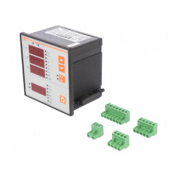 Aparat de măsură parametri reţea 3-fazată LED DMK 22 | Electronic-mag.ro | Componente Electronice