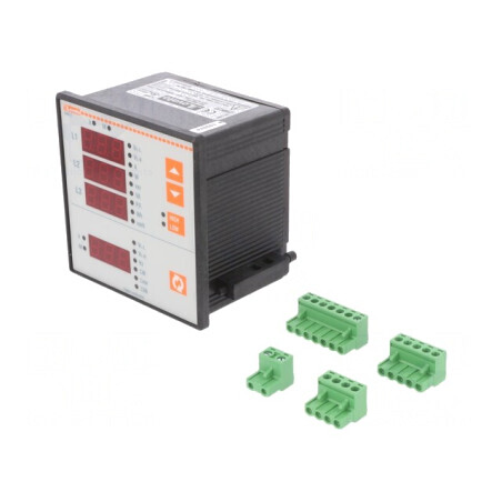 Aparat de măsură parametri reţea 3-fazată LED DMK 22 | Electronic-mag.ro | Componente Electronice