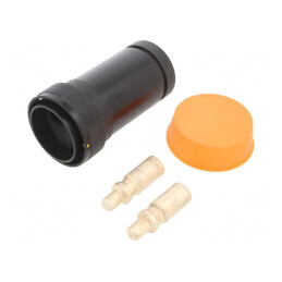 Conector Circular Buccaneer 9000, Mufă Tată 2 Pin Pe Cablu | Electronic-mag.ro | Componente Electronice