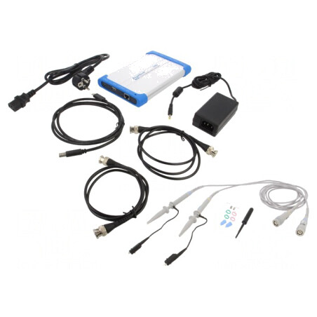 Osciloscop PC 100MHz 2 Canale 500Msps 8bit | Electronic-mag.ro | Componente Electronice