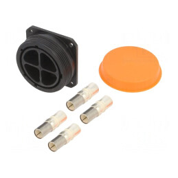 Conector Circular Soclu Mamă 4 PIN IP68 Buccaneer 9000 | Electronic-mag.ro | Componente Electronice