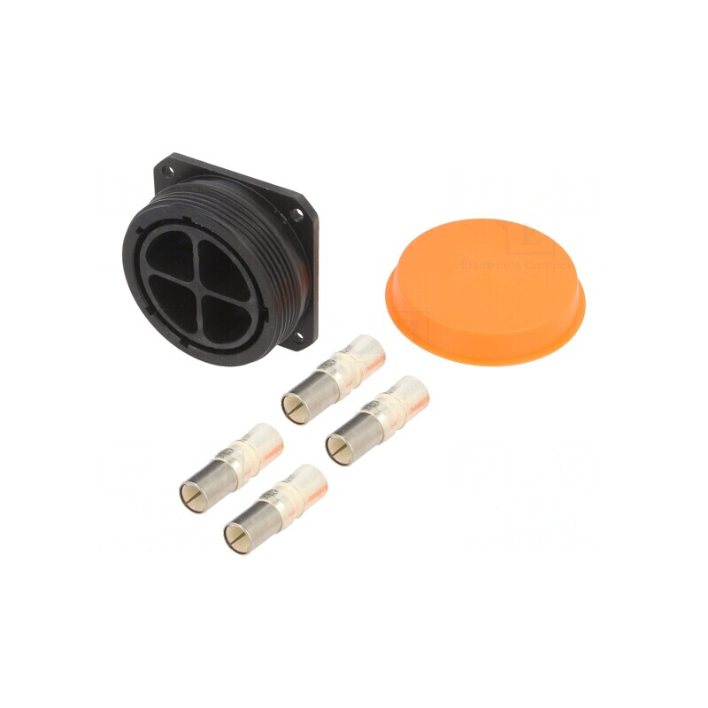 Conector Circular Soclu Mamă 4 PIN IP68 Buccaneer 9000 | Electronic-mag.ro | Componente Electronice