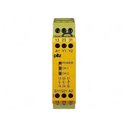 Releu de Siguranță P2HZ X3 24VDC pentru Șină DIN | Electronic-mag.ro | Componente Electronice