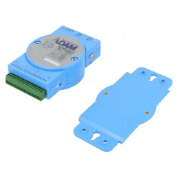 Modul Intrare Analogică 2 Porturi RJ45 10-30VDC | Electronic-mag.ro | Componente Electronice