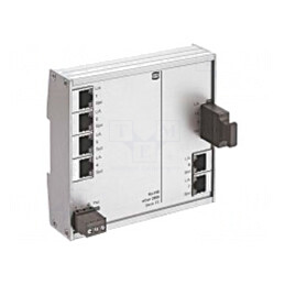 Switch Ethernet Neadministrabil 6 Porturi IP30 | Electronic-mag.ro | Componente Electronice
