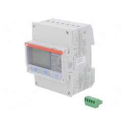 Contor Digital LCD 3-Fazat pentru Șină DIN