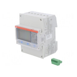 Contor Digital LCD 3-Fazat pentru Șină DIN | Electronic-mag.ro | Componente Electronice