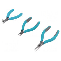 Set Clești Tăiere și Dezizolare ESD Erem 2450K | Electronic-mag.ro | Componente Electronice