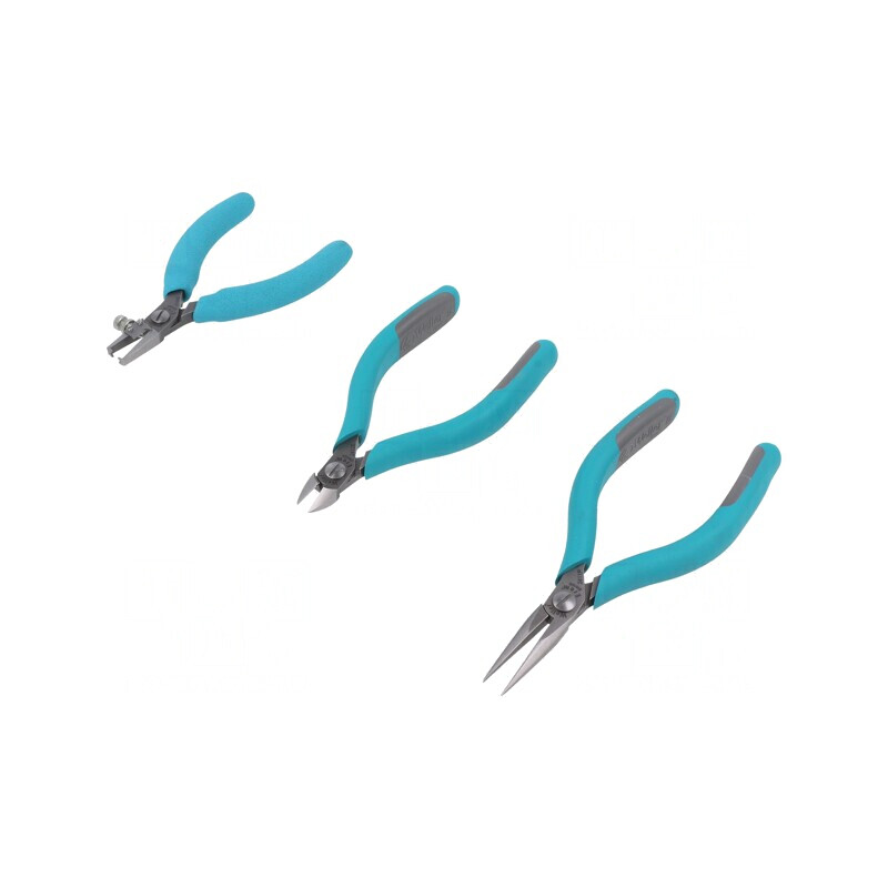 Set Clești Tăiere și Dezizolare ESD Erem 2450K | Electronic-mag.ro | Componente Electronice