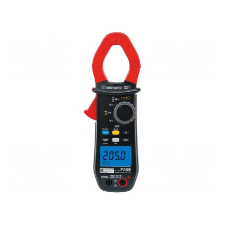 Multimetru Digital cu Pensetă LCD F205 | Electronic-mag.ro | Componente Electronice