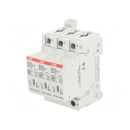 Limitator de Supratensiuni Tip 1 2 Poli 80kA  | Electronic-mag.ro | Componente Electronice