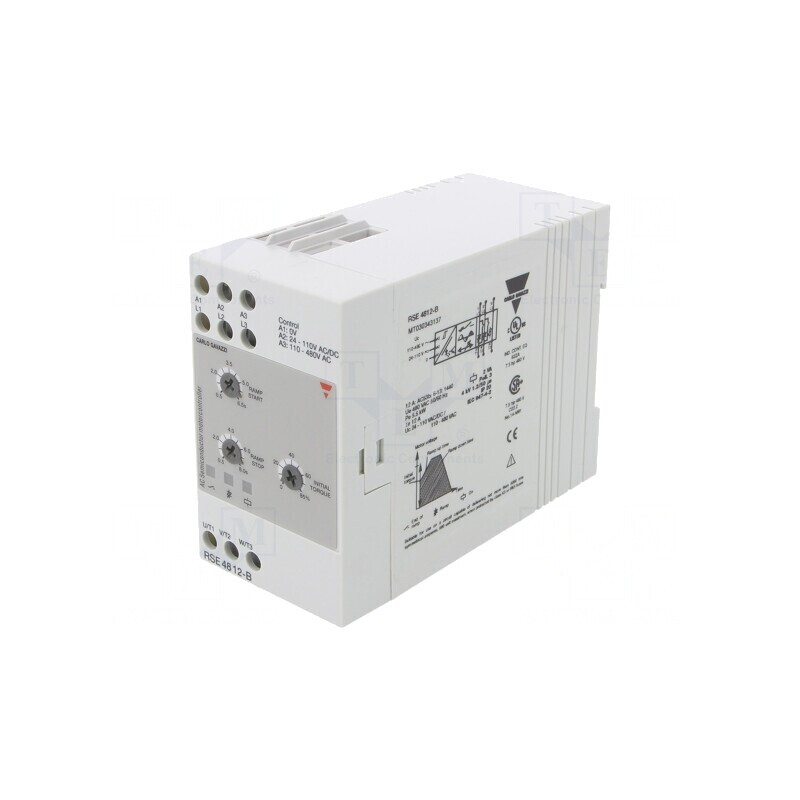 Softstart pentru șină DIN 277-480VAC 12A IP20 | Electronic-mag.ro | Componente Electronice
