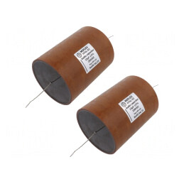 Condensator Aluminiu-Polipropilenă-Hârtie 15uF 250VDC ±5% | Electronic-mag.ro | Componente Electronice