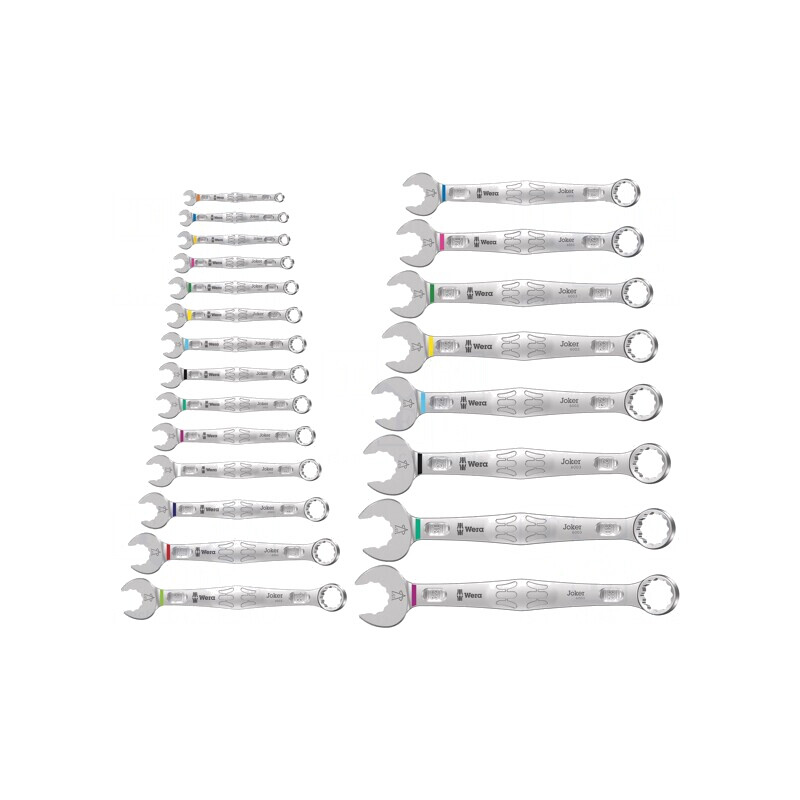 Set chei combinate oțel 22 bucăți Joker | Electronic-mag.ro | Componente Electronice
