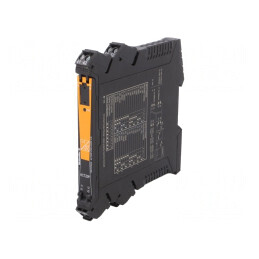 Adaptor Semnale Analogice pentru Șină DIN 24-230VDC | Electronic-mag.ro | Componente Electronice