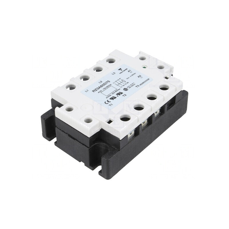 Releu Semiconductori 75A 3-Fazat 42-660VAC | Electronic-mag.ro | Componente Electronice