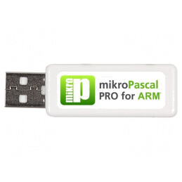 Compilator | Pascal | Dongle License | ARM Cortex M3,ARM Cortex M4 | MIKROPASCAL PRO FOR ARM (USB DONGLE LICE