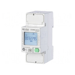 Contor Digital Montare Șină DIN 1-Fază LCD | Electronic-mag.ro | Componente Electronice